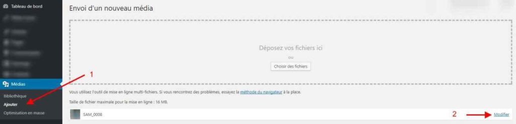Ajouter un média