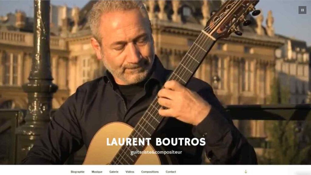 Site web de Laurent Boutros