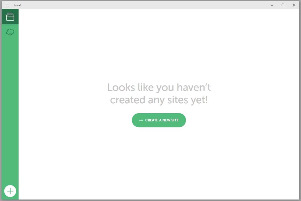 Création du premier site
