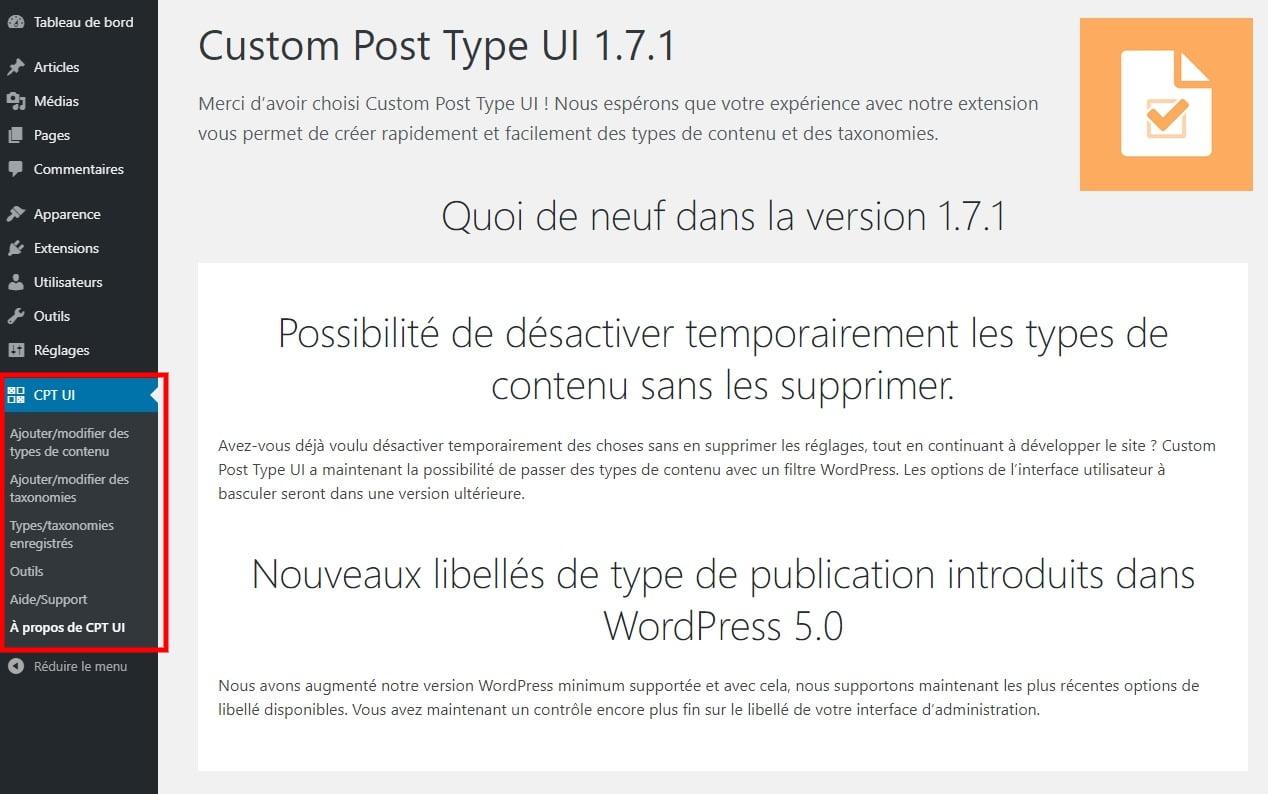 À propos - CPT UI