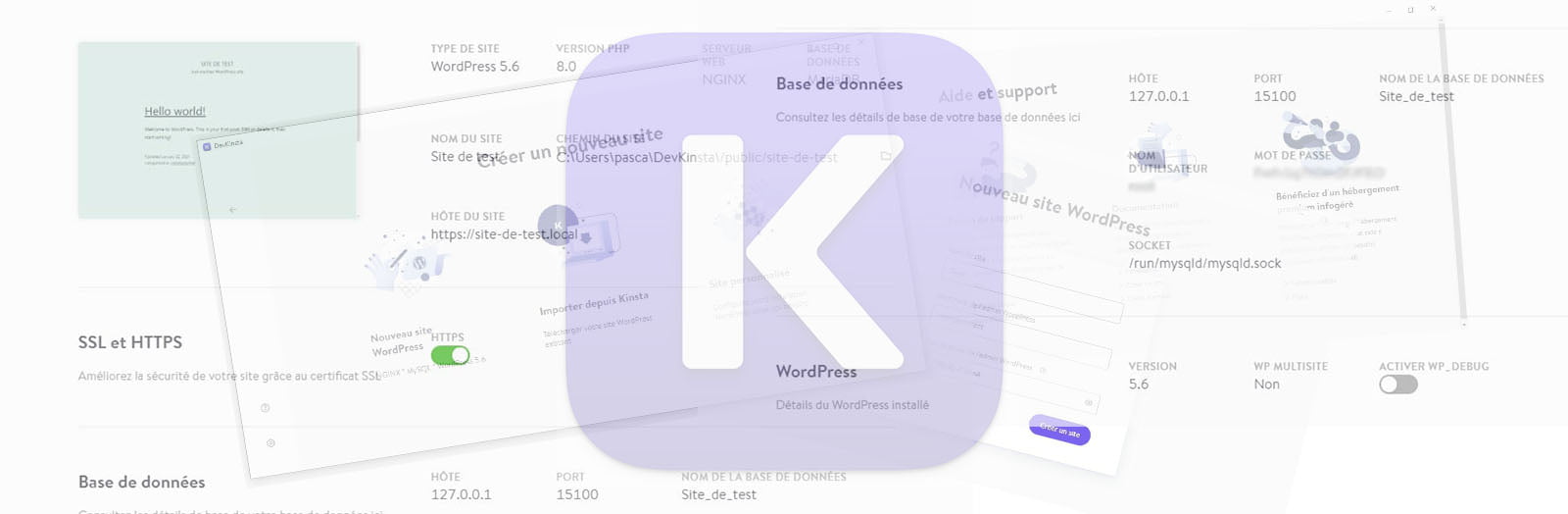 DevKinsta - un environnement de développement local pour WordPress